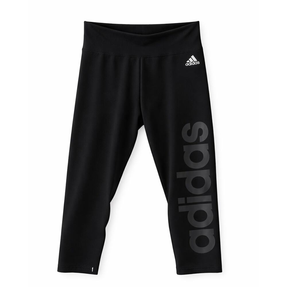 Adidas Climalite Mid-Rise 3/4 Training Leggings Women's M Black